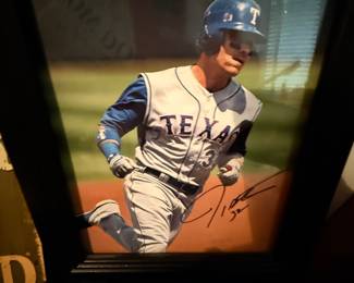 Rangers Autographed Picture