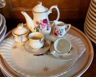 miniature tea set