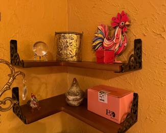 Corner Floating Shelves