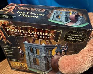 Pirates of the Caribbean dead man’s chest playset