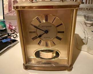 Wittnauer table clock