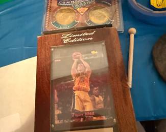 Vintage Framed Jason Kidd Basketball Card