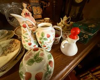 Strawberries and cream dishes