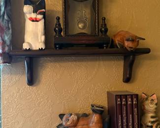 Wooden Cats