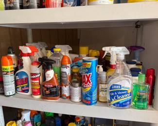 household cleaning products