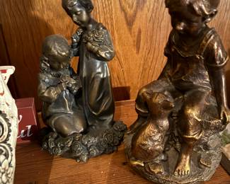 Bronze sculptures