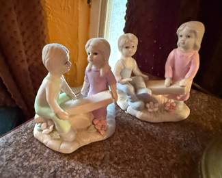 Ceramic Children Figurines