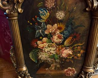 Florentine Style Picture in Ornate Gold Frame