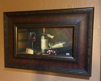 Pair of framed art