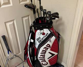 Big Bertha Golf bag and clubs