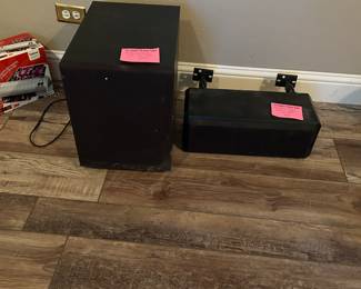 Woofer and Center Speaker