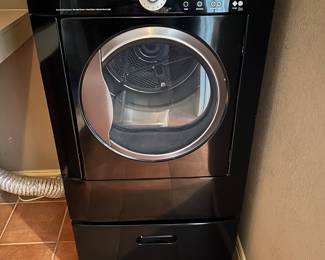 Front loading washer and dryer