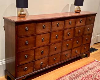 Vintage Apothecary Cabinet
