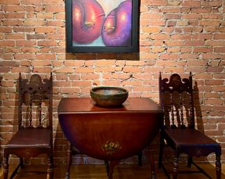 Antique Drop Leaf Table