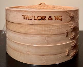 New Taylor & NG Bamboo Steamer