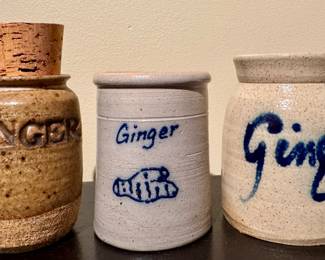 Art Pottery Ginger Jars