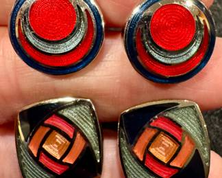 Enamel Cufflinks