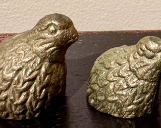 Miniature Brass Partridge