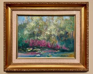 Oil on Canvas, Signed