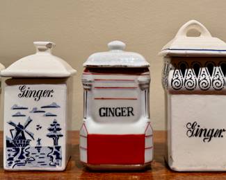 Vintage Ginger Jars - we have DOZENS of these little guys!