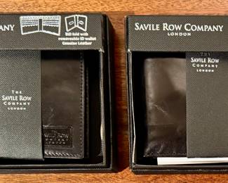 New Savile Row Company Wallets