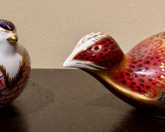 Royal Crown Derby Birds
