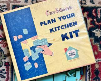 Vintage Con Edison's Plan Your Kitchen Kit