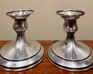 Sterling Silver Candlesticks