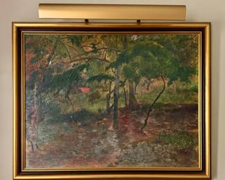 Oil on Canvas, Signed