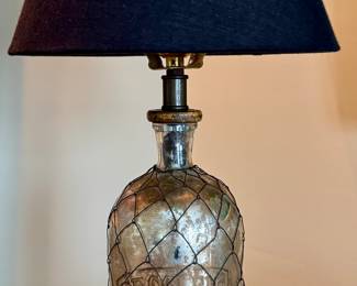 Mercury Glass Lamp