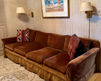 Vintage Corduroy Sofa