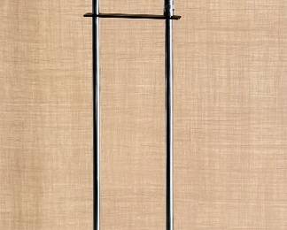 Double Eyeball Chrome Floor Lamp