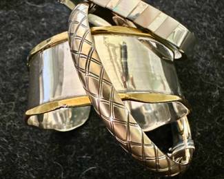 Sterling Silver Bangle Bracelets