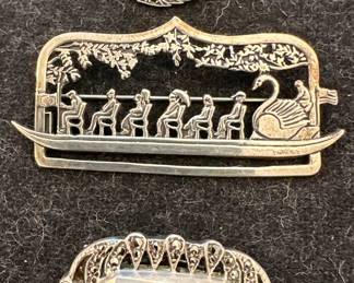 Sterling Silver Pins