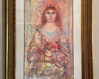 "Lieve from Belgium" Hibel Print