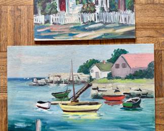 Original Oil on Board Artwork