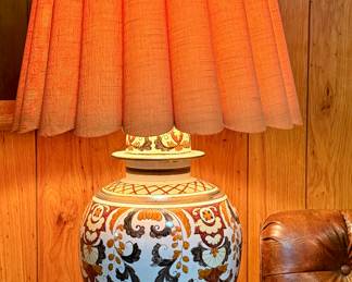 Vintage Pottery Lamp