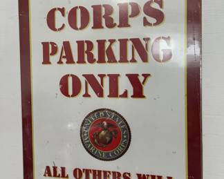 Marine Corp Sign