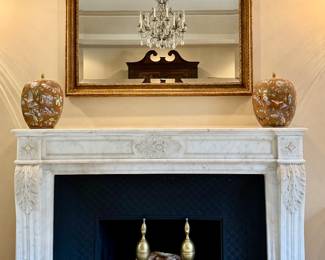 Gold Gilt Mantle Mirror