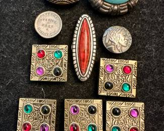 Vintage Button Covers