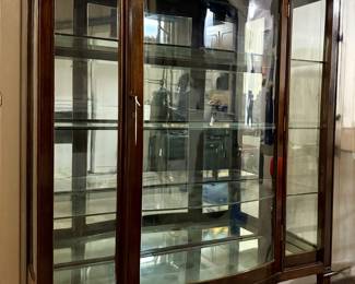 Vintage Mirrored Display Cabinet