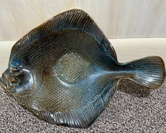 Art Pottery Fish Dish