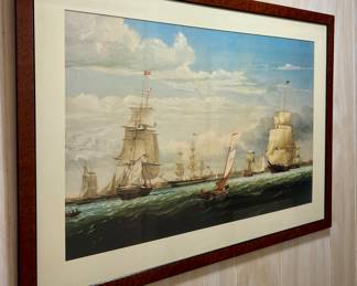 Print, Fitz Henry Lane "Boston Harbor"