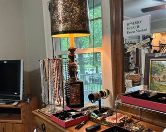 Matching dresser and mirror