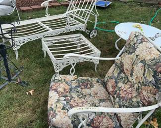 Vintage outdoor furniture