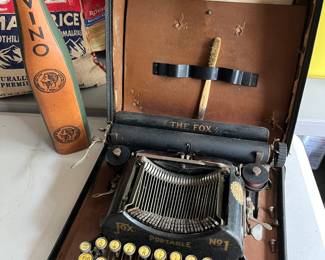 Antique typewriter