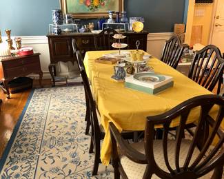 Dining chairs, Buffet