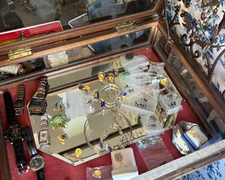 Some gold and silver