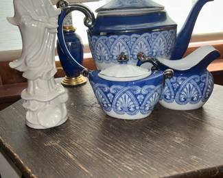 One of several darling tea sets