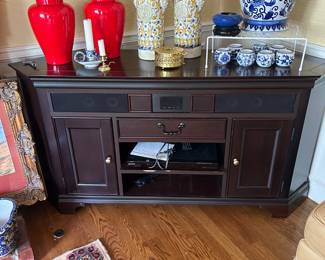 Corner TV cabinet